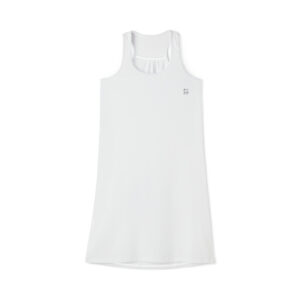 Sleek Flex Racerback Dress White