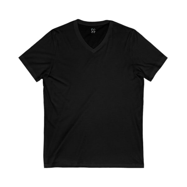 Sleek V-Neck Black