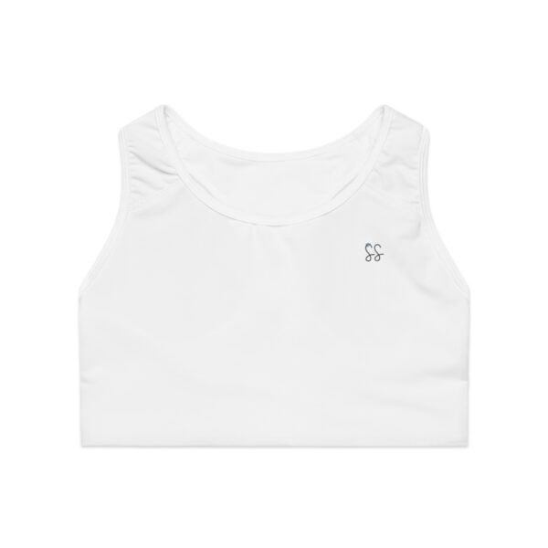 Endura Flex Sports Bra White Stitch Back