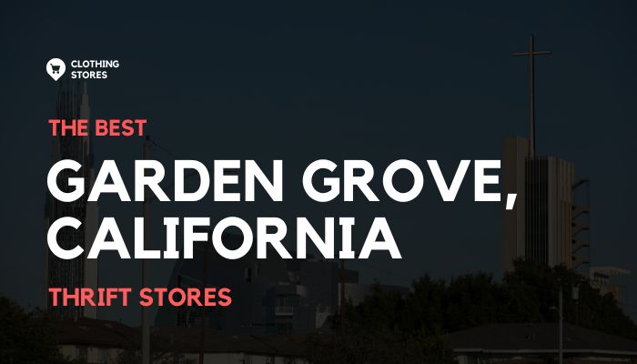 thrift stores in Garden Grove, California