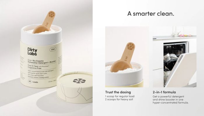 Dirty Labs Sustainable Dishwasher Detergent